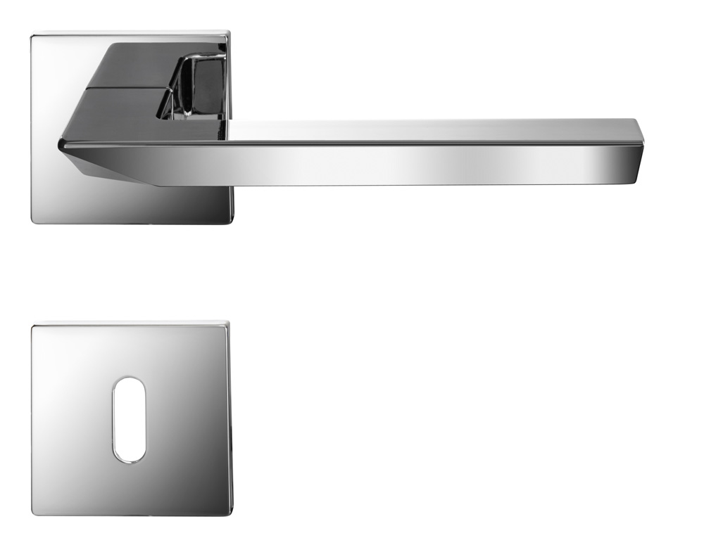 Q14C Türgriff glänzend verchromt massiv