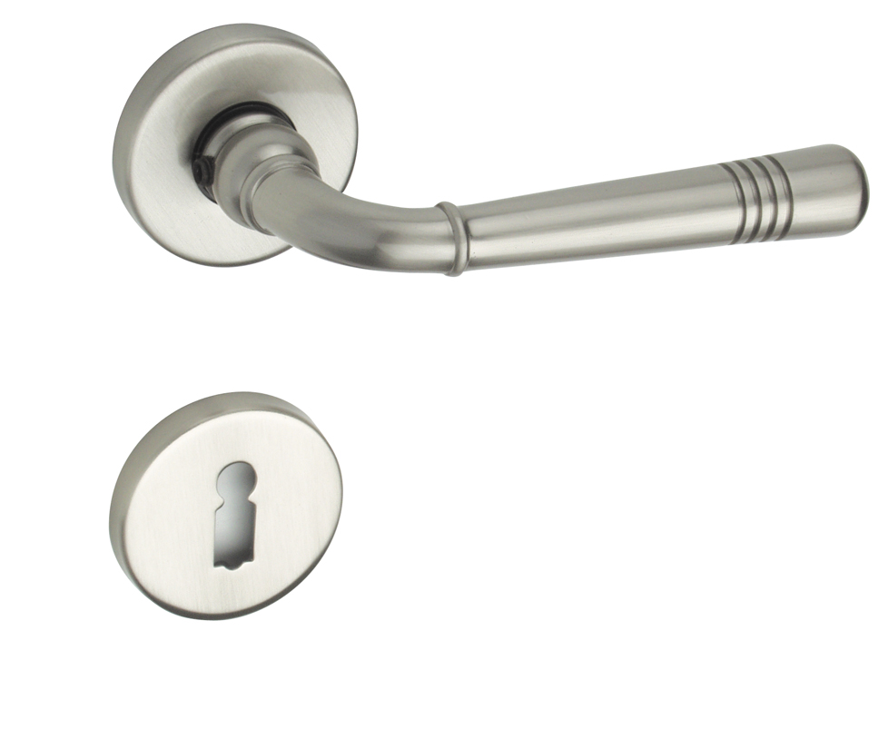 Türklinke Jugendstil Messing vernickelt