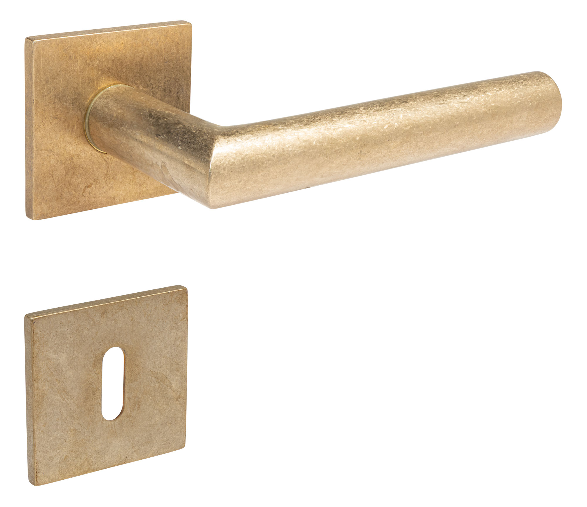  Q01 Türgriff Messing natur 