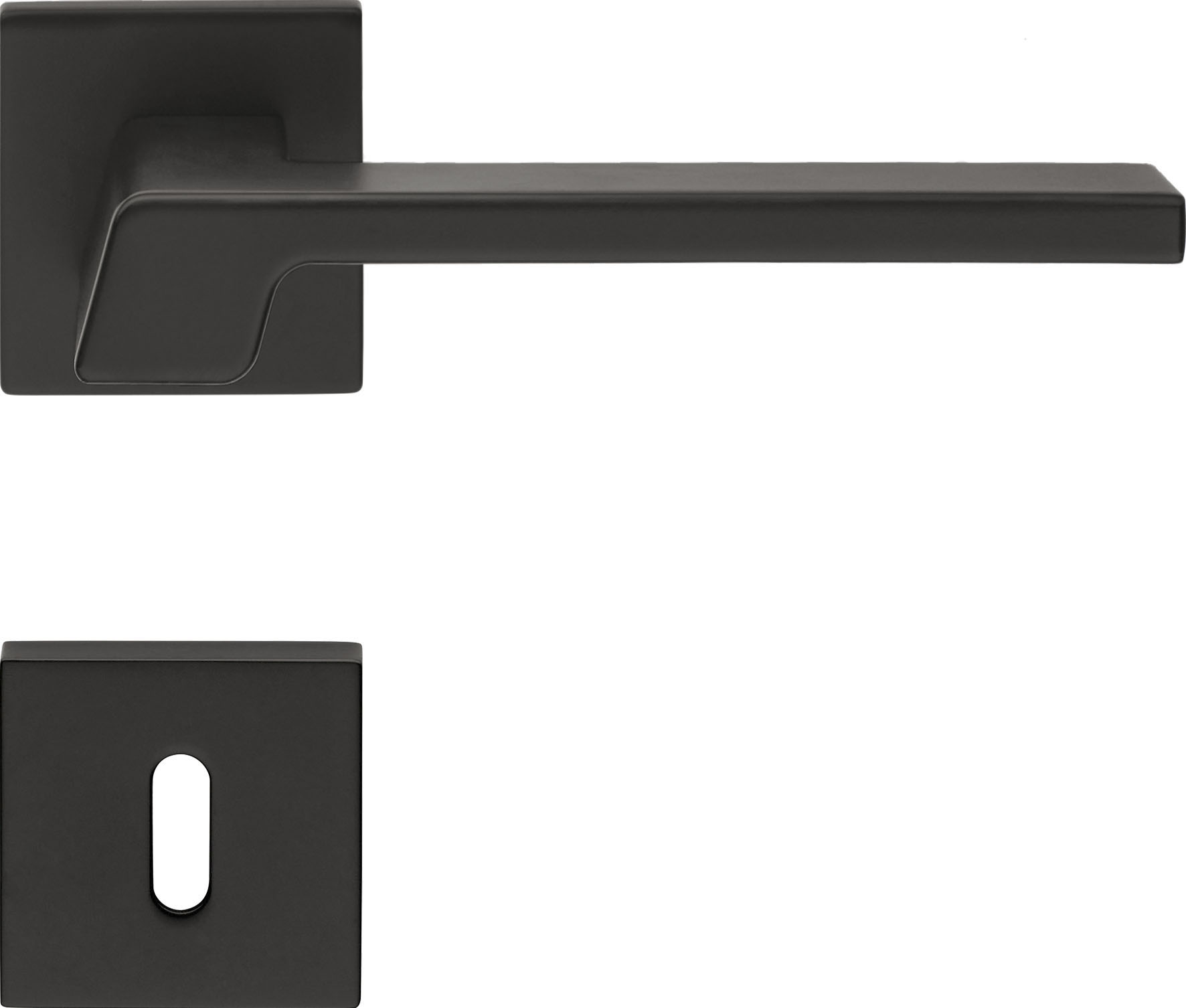 Q20 Black Türgriff matt schwarz